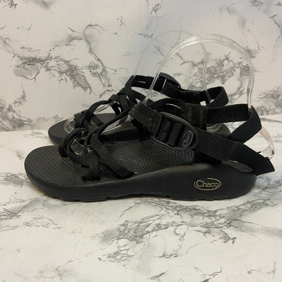 Chaco Women 7 ZX2 Classic Sandal Black Adjustable Straps Sport Outdoor Shoe Hike - Picture 3 of 7